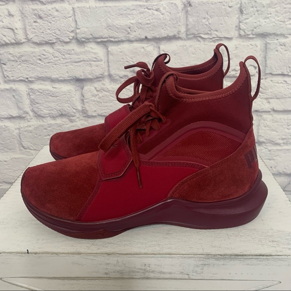 NWT Puma Ignite Phenom Maroon Women’s Running Shoes. - Picture 6 of 12